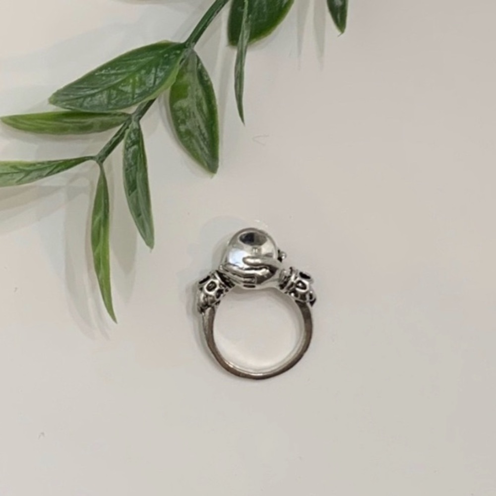 Crystal Ball Ring Size 7